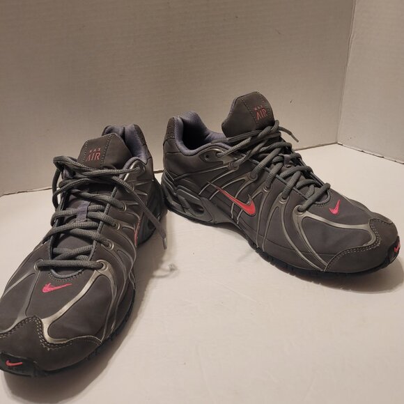 Nike Air Max Touch Athletic Running Gray Pink Shoe Size 10.5 - Picture 8 of 12